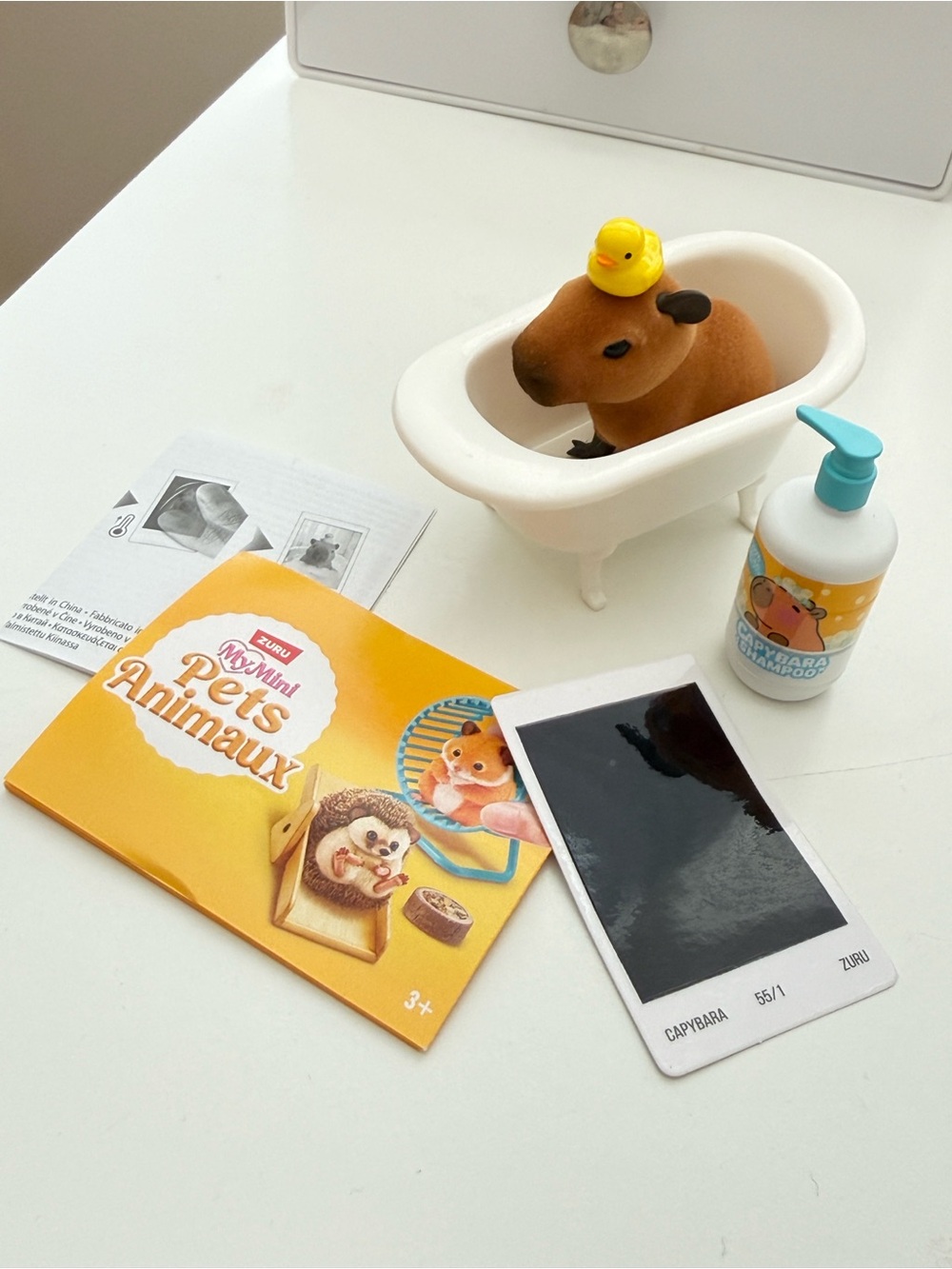 NEW MINI BRANDS PETS | CAPYBARA WITH DUCK SET
